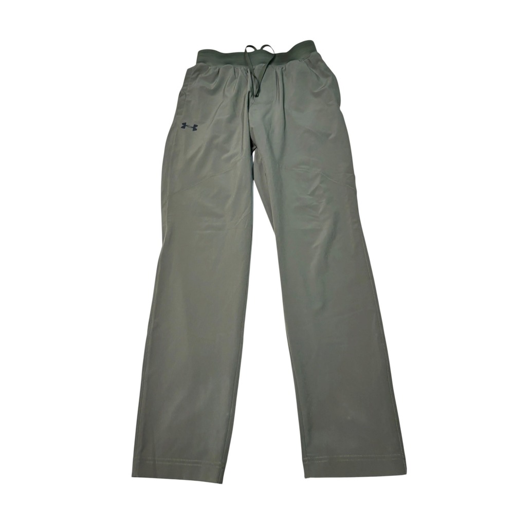 Under Armour Mens Stretch Woven Pantss Olive Green Mens Size S W26 L31